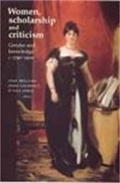Cover: Women, Scholarship and Criticism C.1790-1900 - Manchester University Press