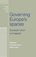 Cover: Governing Europe's Spaces - Manchester University Press