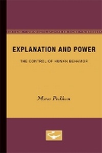 Enlarge image Cover: Explanation and Power - University of Minnesota Press
