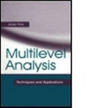 Enlarge image Cover: Multilevel Analysis - Lawrence Erlbaum Associates Inc