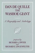 Cover: Dan De Quille, the Washoe Giant - University of Nevada Press