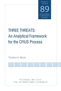 Cover: Three Threats - Peterson Institute for International Economics