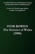Cover: The Statutes of Wales (1908) - Gwasg y Gors