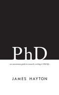 Cover: PhD - James Hayton PhD