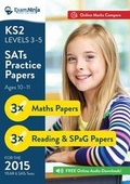 Cover: KS2 SATs Practice Papers (English and Maths) for the 2015 Year 6 SATs Tests - Exam Ninja