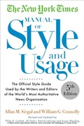 Cover: The New York Times Manual of Style and Usage, 5th Edition - Crown