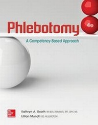 Enlarge image Cover: Loose Leaf for Phlebotomy: A Competency Based Approach - McGraw-Hill Education