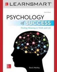 Enlarge image Cover: Learnsmart Access Card for Psychology of Success - McGraw-Hill Education