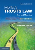Cover: Moffat's Trusts Law - Cambridge University Press