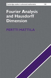 Abbildung von: Fourier Analysis and Hausdorff Dimension - Cambridge University Press