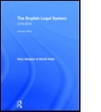 Enlarge image Cover: The English Legal System - Routledge