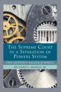 Cover: The Supreme Court in a Separation of Powers System - Routledge