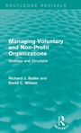 Cover: Managing Voluntary and Non-Profit Organizations - Routledge