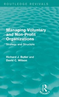 Cover: Managing Voluntary and Non-Profit Organizations - Routledge