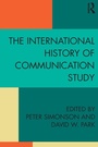 Cover: The International History of Communication Study - Routledge