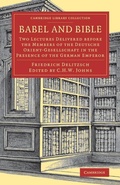 Cover: Babel and Bible - Cambridge University Press