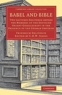 Enlarge image Cover: Babel and Bible - Cambridge University Press