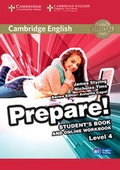 Cover: Cambridge English Prepare! Level 4 Student's Book and Online Workbook - Cambridge University Press