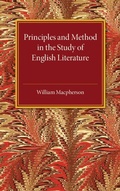 Cover: Principles and Method in the Study of English Literature - Cambridge University Press