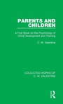 Cover: Parents and Children - Routledge