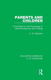 Enlarge image Cover: Parents and Children - Routledge