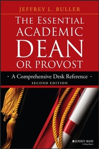 Enlarge image Cover: The Essential Academic Dean or Provost - Jossey-Bass