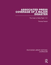 Enlarge image Cover: Associated Press Coverage of a Major Disaster - Routledge