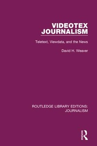 Enlarge image Cover: Videotex Journalism - Routledge