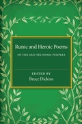 Cover: Runic and Heroic Poems of the Old Teutonic Peoples - Cambridge University Press