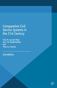 Enlarge image Cover: Comparative Civil Service Systems in the 21st Century - Palgrave Macmillan