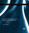 Cover: Conflict Management in International Missions - Routledge