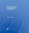 Bild: Mathematics for Economists with Applications - Routledge