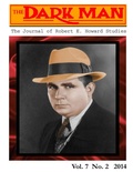 Cover: The Dark Man: The Journal of Robert E. Howard Studies - Lulu.com