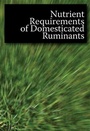 Cover: Nutrient Requirements of Domesticated Ruminants - CSIRO Publishing