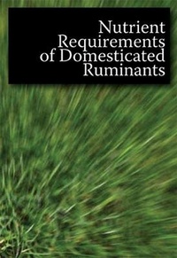 Enlarge image Cover: Nutrient Requirements of Domesticated Ruminants - CSIRO Publishing