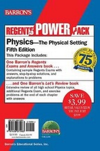 Enlarge image Cover: Regents Physics Power Pack - Barron's Educational Series Inc.,U.S.