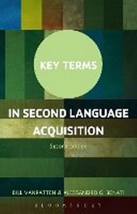 Enlarge image Cover: Key Terms in Second Language Acquisition - Bloomsbury Academic