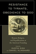 Cover: Resistance to Tyrants, Obedience to God - Lexington Books