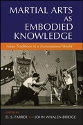 Cover: Martial Arts as Embodied Knowledge - De Gruyter