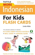 Cover: Tuttle More Indonesian for Kids Flash Cards - Tuttle Publishing