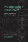 Cover: Professionalism and Public Service - University of Toronto Press