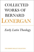 Cover: Early Latin Theology - University of Toronto Press