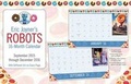 Cover: 2016 Eric Joyner's Robots 16-Month Desk Pad - Andrews McMeel Publishing