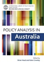 Cover: Policy Analysis in Australia - Policy Press