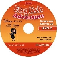 Enlarge image Cover: New English Adventure GL 2 Song CD - Pearson Education Limited