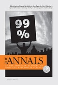 Cover: The ANNALS of the American Academy of Political & Social Science - SAGE Publications Inc