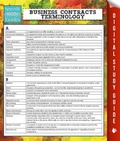 Cover: Business Contracts Terminology (Speedy Study Guide) - Dot EDU
