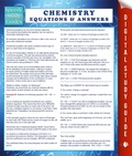 Cover: Chemistry Equations & Answers (Speedy Study Guide) - Dot EDU