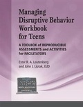 Cover: Managing Disruptive Behavior for Teens Workbook - Whole Person Associates