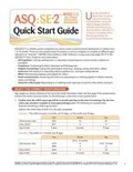 Cover: Ages & Stages Questionnaires (R): Social-Emotional (ASQ (R):SE-2): Quick Start Guide (English) - Brookes Publishing Co